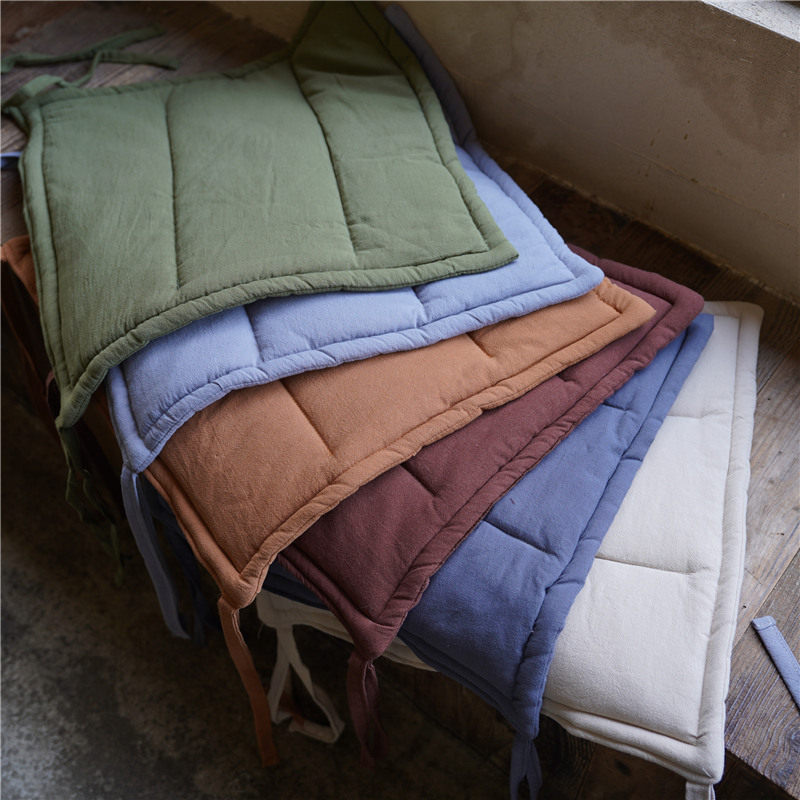 透气棉麻苎麻亚麻素色办公室防滑沙发垫屁垫坐垫凳子椅子垫座垫子,淘宝优惠券,粉丝福利购,淘宝优惠卷