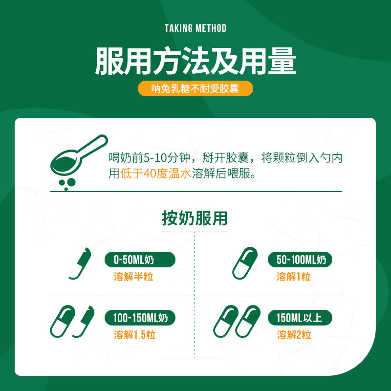 德国进口婴儿宝宝拉肚子呐兔乳糖酶 俊辰海外其他膳食营养补充剂