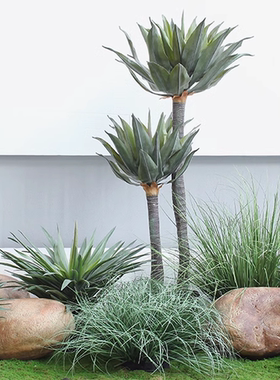 PU仿真鹅卵石景观石造景绿植