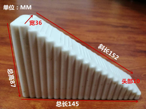 加高加厚卡门缝塞加厚加高楔家用硅胶移动档阻防风挡器堵脚撞门堵 - 图0