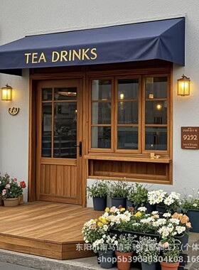 定做简约实木窗推拉折叠平开木头窗户店铺民宿法式复古木质门窗