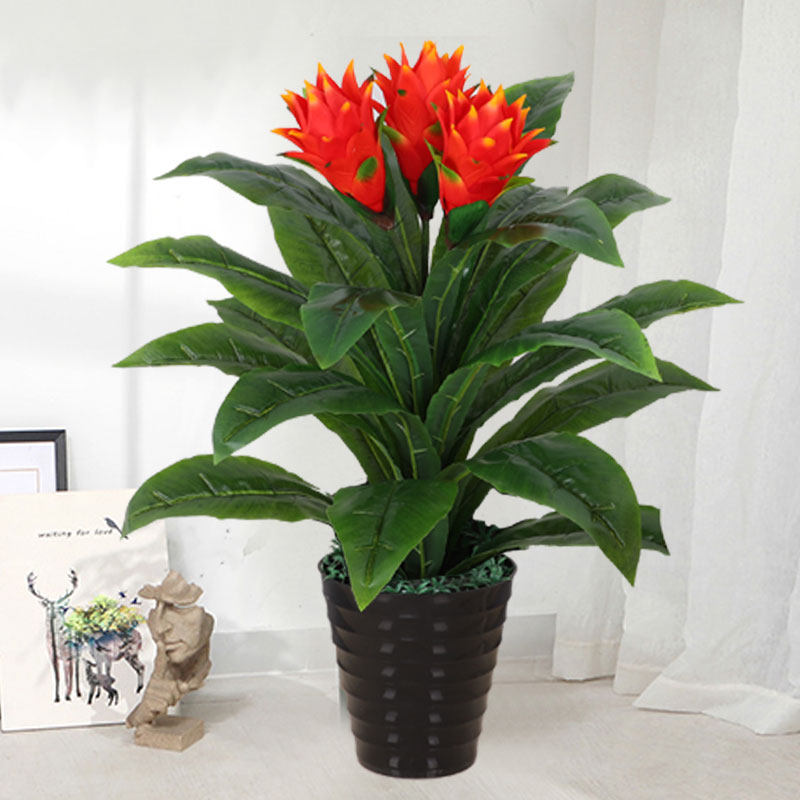 鸿运当头仿真假花室内客厅落地装饰塑料绢花仿真植物盆景摆件盆栽,淘宝优惠券,粉丝福利购,淘宝优惠卷