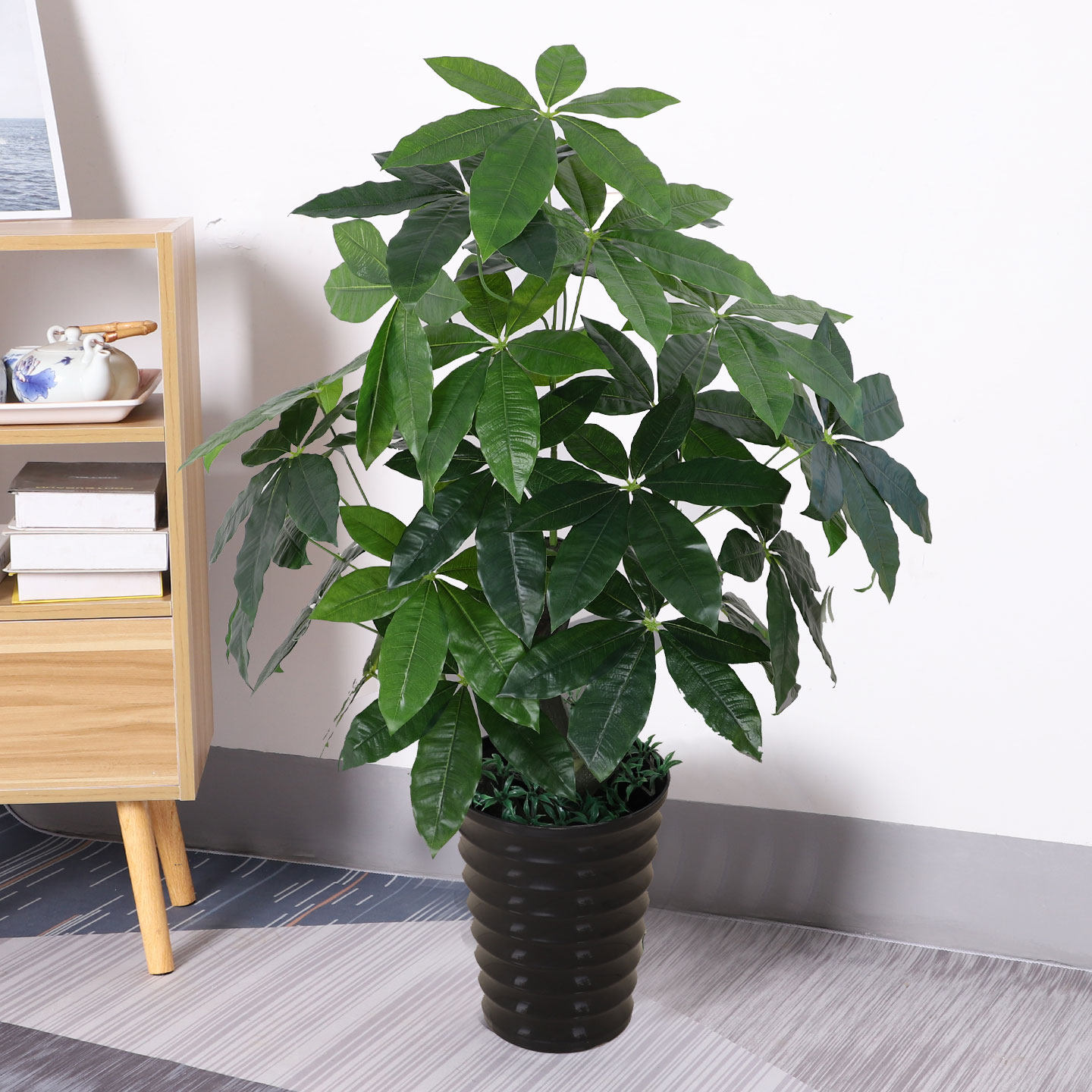 发财树仿真绿植假树客厅室内装饰落地大型仿真植物盆景栽摆件假花,淘宝优惠券,粉丝福利购,淘宝优惠卷