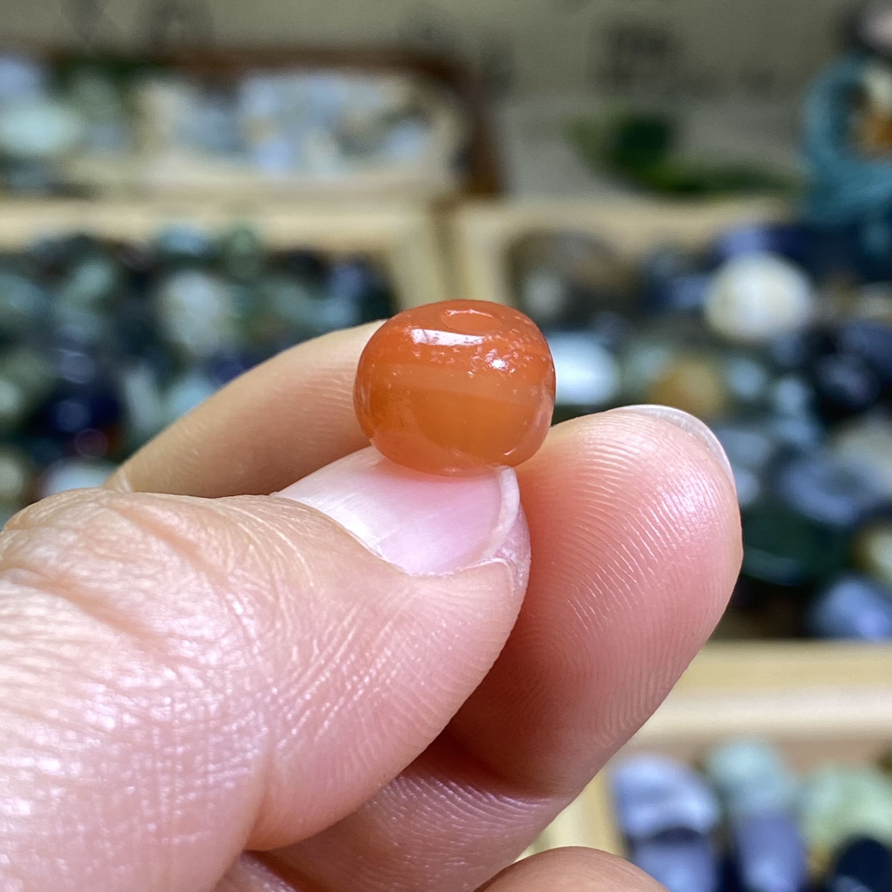 南红玛瑙随型珠子配饰复古风老光工艺手编绳手链多宝配珠,淘宝优惠券,粉丝福利购,淘宝优惠卷