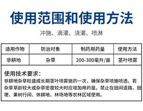 草甘膦强力除草剂草甘磷除草烂根剂果园荒地杂草强效烂草根除草剂 - 图2