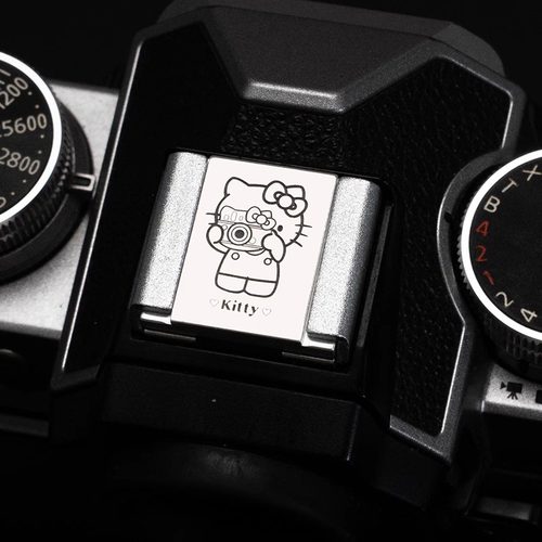 适用索尼zve10相机尼康z50二代富士xt50/xs20佳能快门按钮热靴盖 - 图2