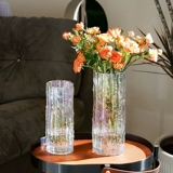 Ins ind wind nordic simple net red glass flower bottle phantom hydroponic plant Flower Room