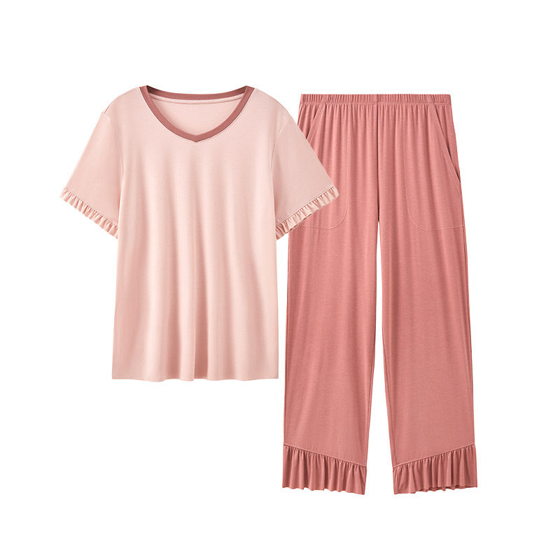 曼妮芬棉质生活莫代尔随意裁男睡衣 曼妮芬棉质生活睡衣/家居服套装