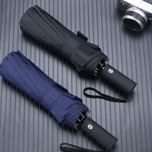 Автоматический зонтик подходит для мужчин и женщин на солнечной энергии, полностью автоматический, увеличенная толщина, защита от солнца