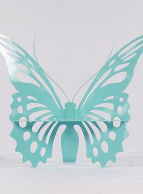 户外不锈钢镂空蝴蝶坐凳座椅雕塑售楼部商场园林景观草坪装饰摆件