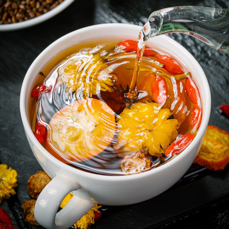 菊花决明子茶养肝明目清护肝牛蒡根 拾语食品养生茶