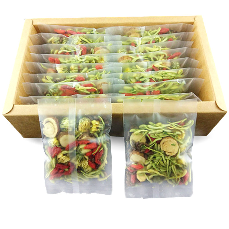 清肝明目金银花牛蒡根组合决明子茶 拾语食品养生茶