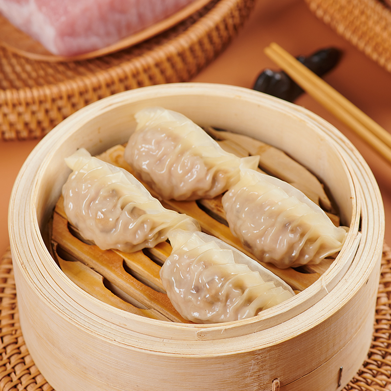 【量折】包道冬菇鲜肉蒸饺子速冻水饺速食冷冻煎饺早餐396g