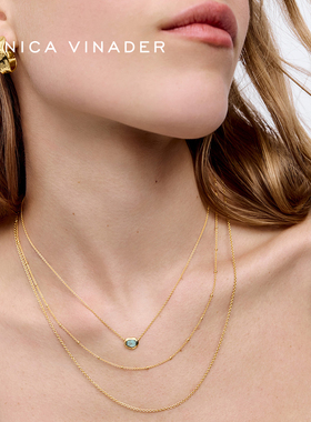 MonicaVinader绿玛瑙项链