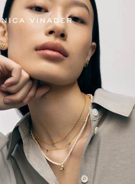 礼物天然珍珠心形项链女