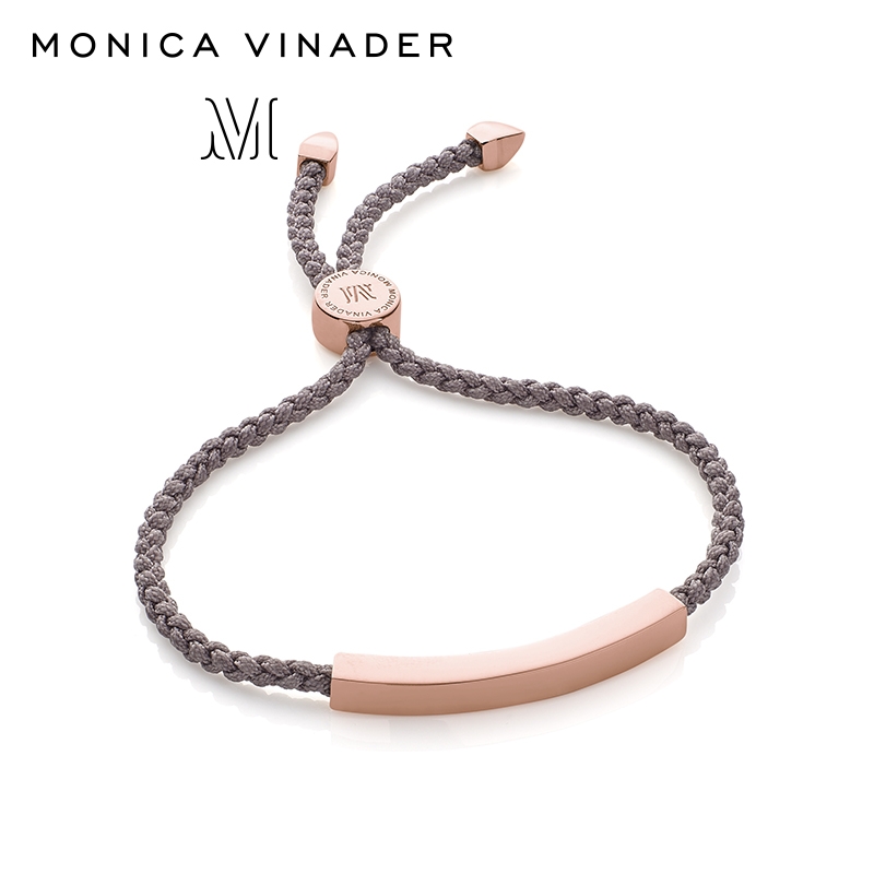 Monica 莫妮卡鹿晗明星同款友谊手链女可刻字饰品情侣手绳 Vinader Monica 莫妮卡鹿晗明星同款友谊手链女可刻字饰品情侣手绳 Vinader