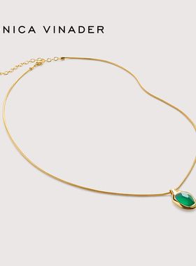 MonicaVinader流光宝石项链吊坠