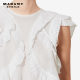 MARANT ETOILE2026 ພາກຮຽນ spring ແລະ summer ແບບໃຫມ່ Nalou ruffled ເທິງຝ້າຍ