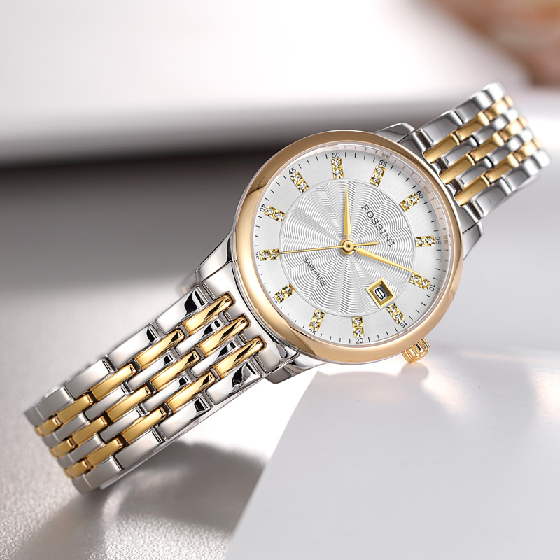 【专柜直发】罗西尼正品手表女商务休闲防水女士时尚潮流金表7716