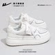 2026 Summer Mesh ເກີບສີຂາວສໍາລັບແມ່ຍິງ breathable ແລະບາງ
