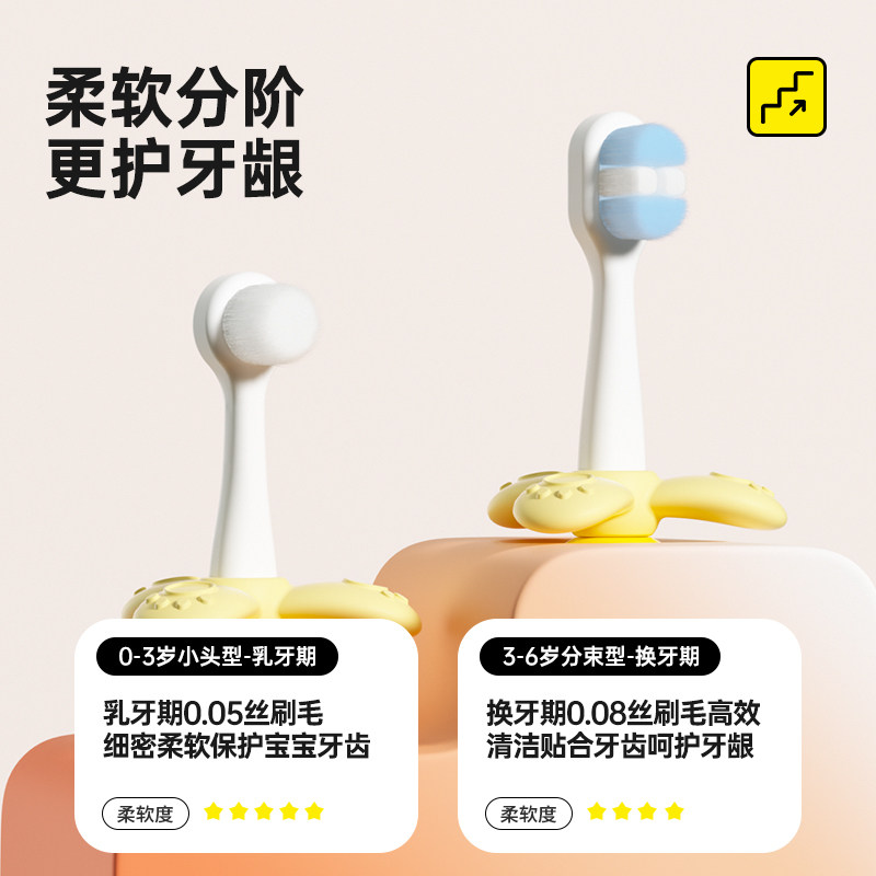  taoqibaby乳牙刷/训练牙刷/护齿牙刷