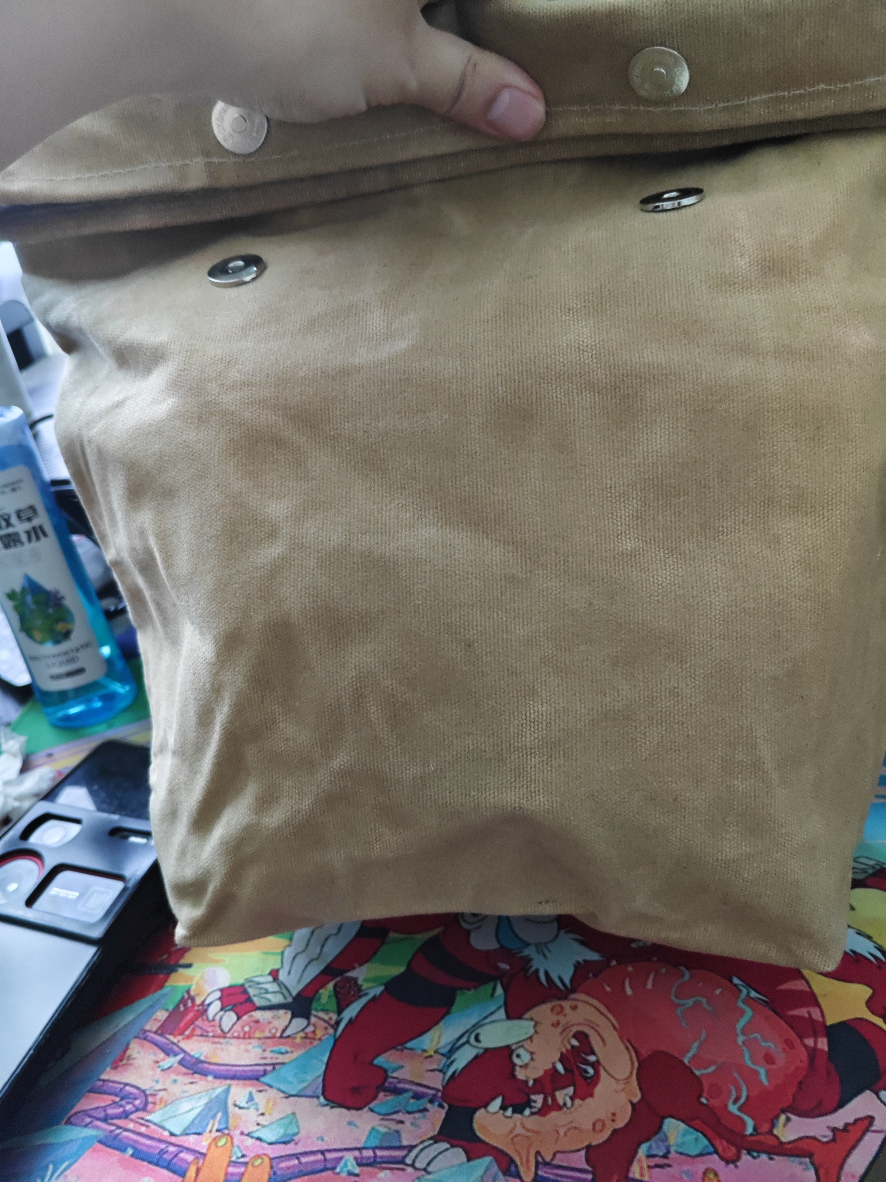 清仓美国产老美式复古铝箔冰袋便当保温袋户外加厚油蜡帆布午餐包,淘宝优惠券,粉丝福利购,淘宝优惠卷