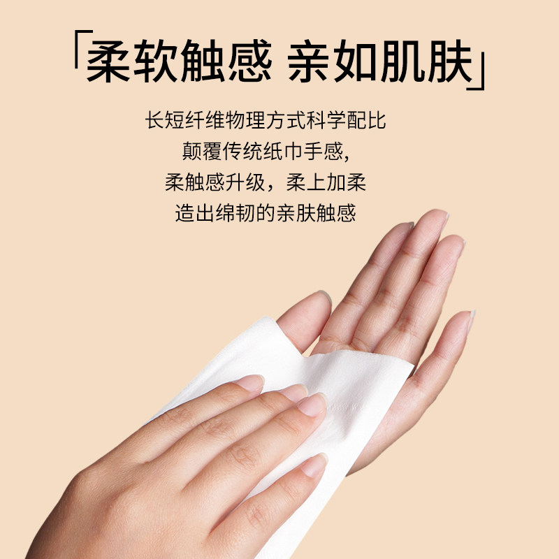 天微40包小包便携装家用整箱卫生纸 天微抽纸