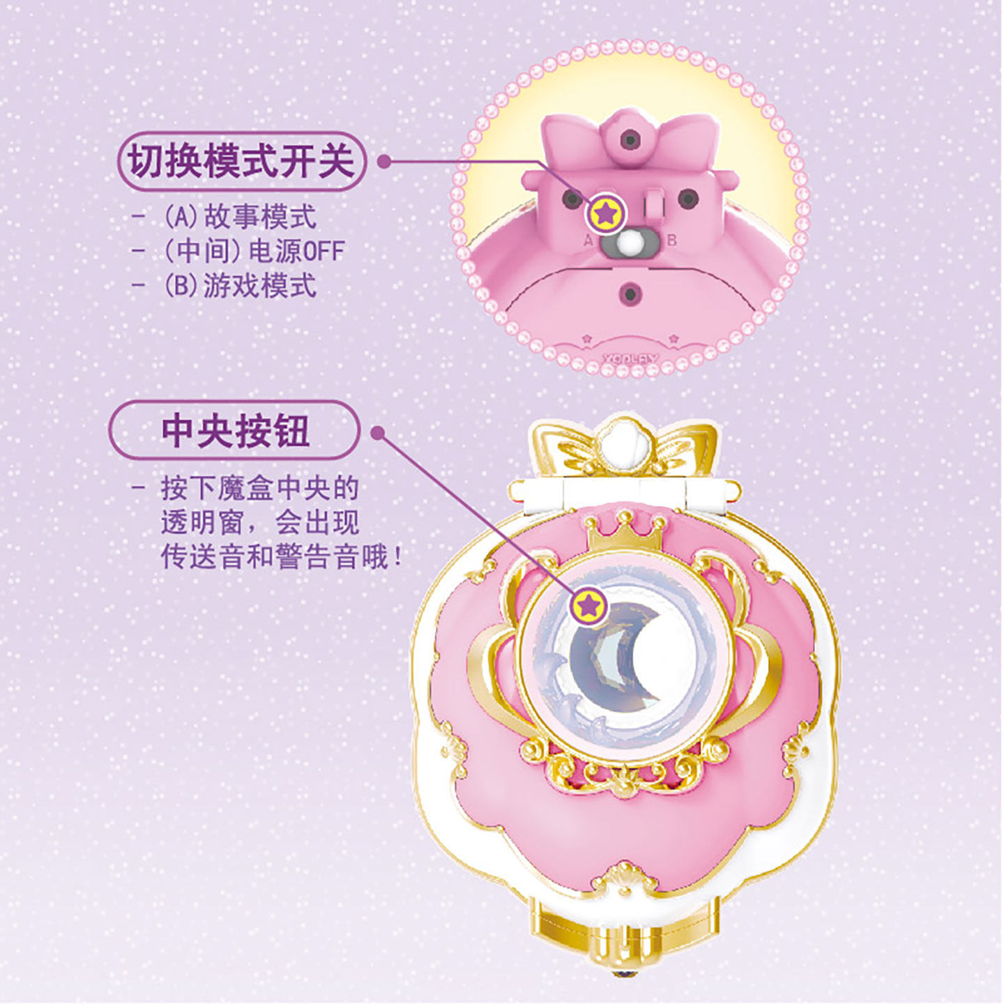 我的同学是美人鱼2动画同款星之魔盒公主变身女孩玩具新年礼物,淘宝优惠券,粉丝福利购,淘宝优惠卷