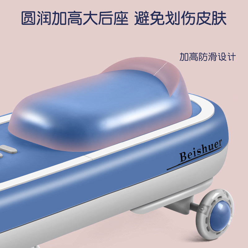 贝比哆儿童滑行静音溜溜宝宝玩具车 贝比哆扭扭车