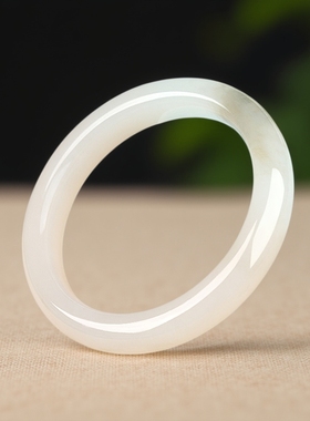 涵怡和田玉糖白玉手镯