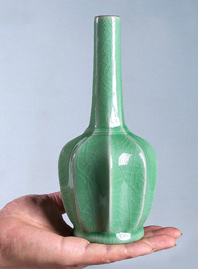 青瓷陶瓷龙泉市花器花插花瓶