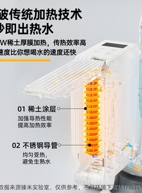 臻米便携式即热饮水机速热烧水壶