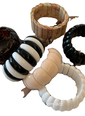 亚克力欧美风夸张手链手镯