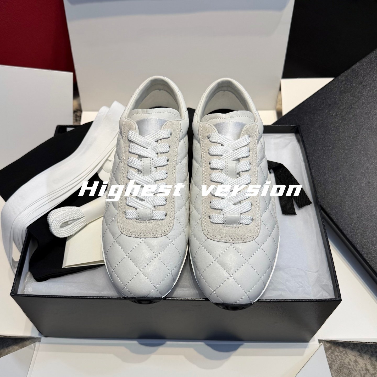 【Highest version】小香风菱格德训鞋棒球鞋运动鞋休闲板鞋女鞋,淘宝优惠券,粉丝福利购,淘宝优惠卷