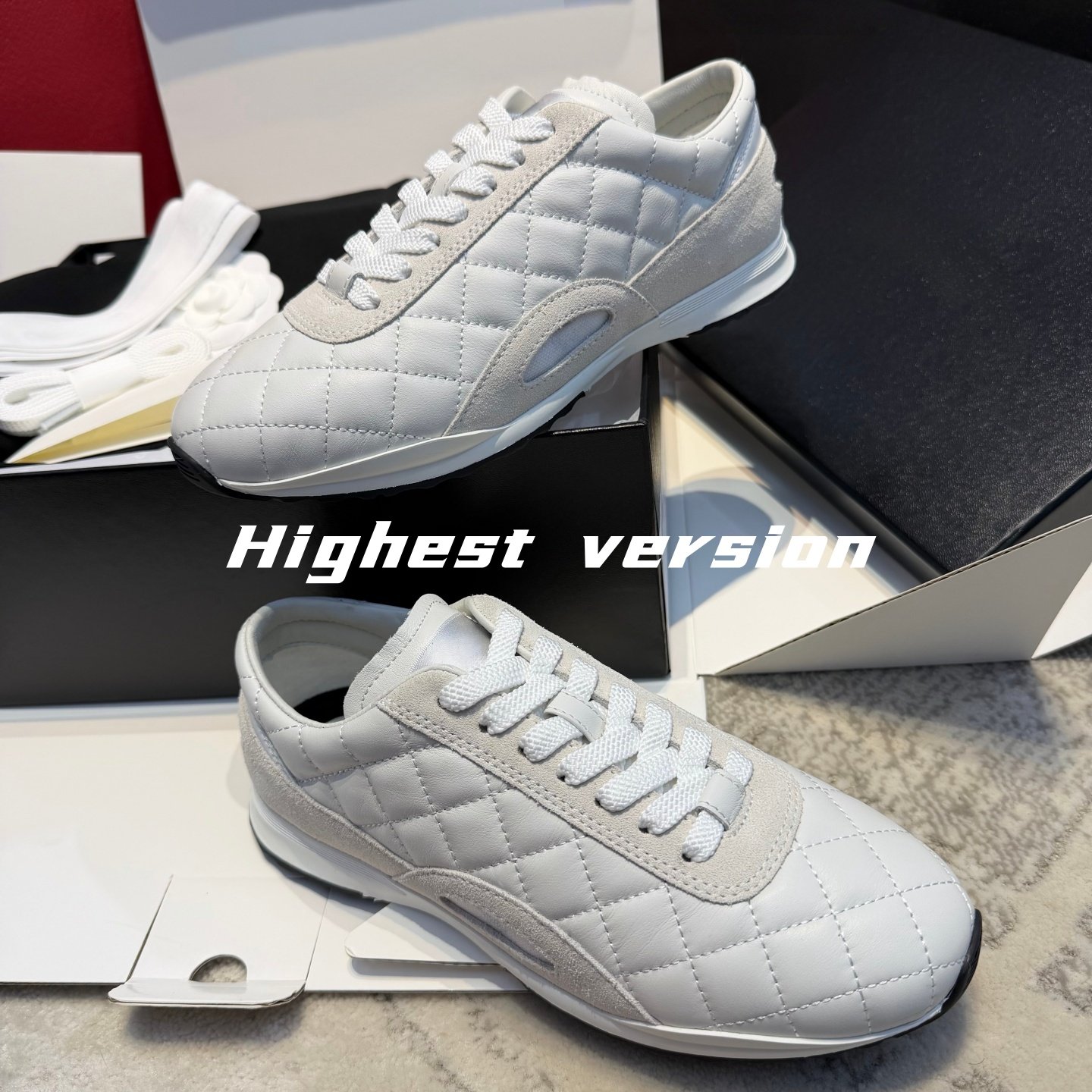 【Highest version】小香风菱格德训鞋棒球鞋运动鞋休闲板鞋女鞋,淘宝优惠券,粉丝福利购,淘宝优惠卷