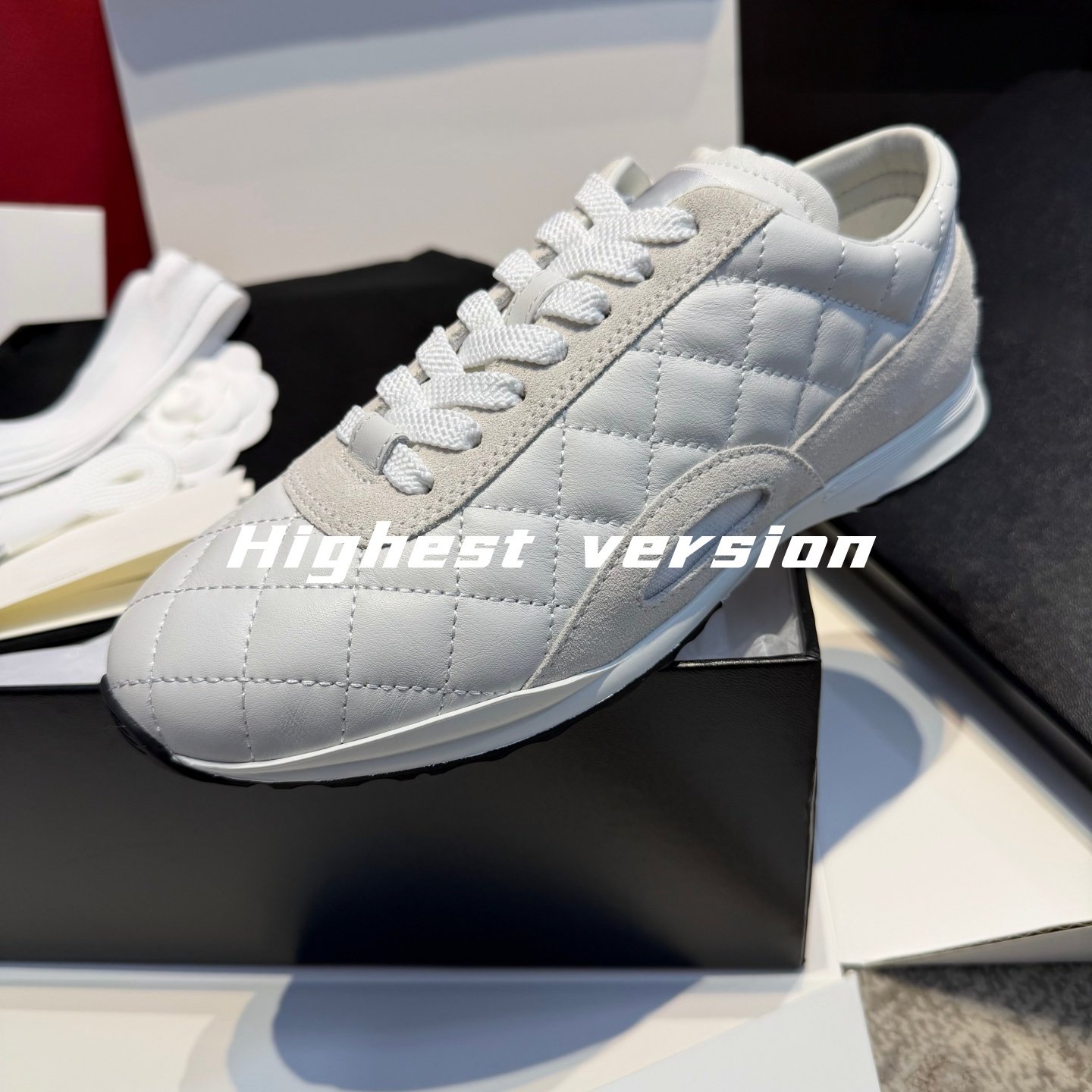 【Highest version】小香风菱格德训鞋棒球鞋运动鞋休闲板鞋女鞋,淘宝优惠券,粉丝福利购,淘宝优惠卷