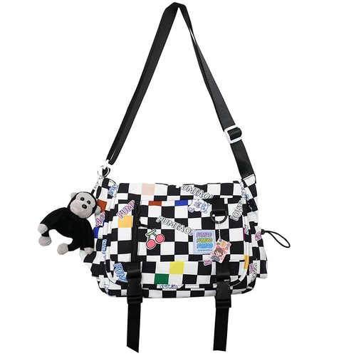 Брендовый вместительный и большой шоппер, универсальная сумка через плечо, сумка на одно плечо, подходит для студента, осенний