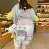 Ранец, сумка через плечо, летний рюкзак, для средней школы, подходит для студента