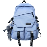 Вместительный и большой трендовый ранец, брендовый рюкзак, для средней школы