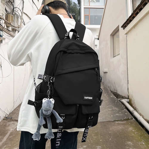 Вместительный и большой трендовый ранец, брендовый рюкзак, для средней школы