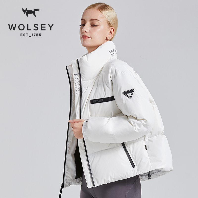 【反季清仓】羽绒服女短款鹅绒服面包服