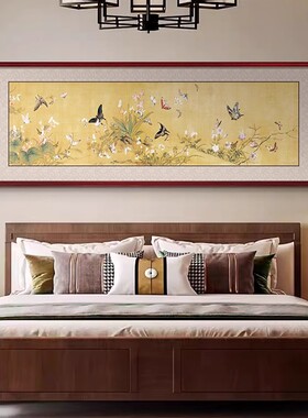 【设计师推荐】客厅卡纸花鸟挂画