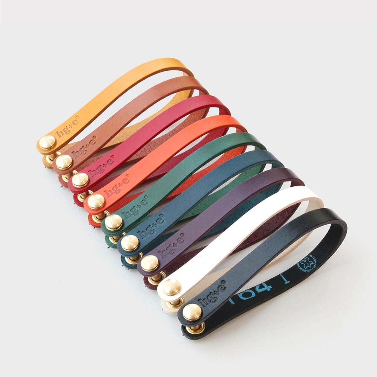 Practico Arte 小布自行车猪鼻前货架牛皮拉手拉环 车头包拉带 - 图0