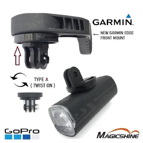 GARMIN佳明GOPRO相机自行车灯码表Insta360影石X2快拆转接座支架 - 图2