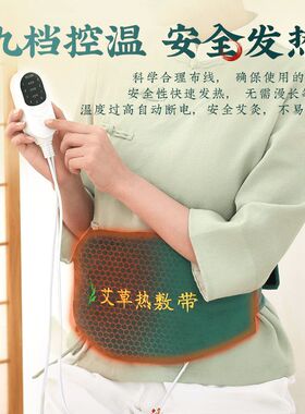 月子热敷包艾草包电加热敷袋产后医院护腰盐袋粗盐女人暖肚子神器