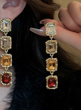 西太后Vintage中古风毛衣链女