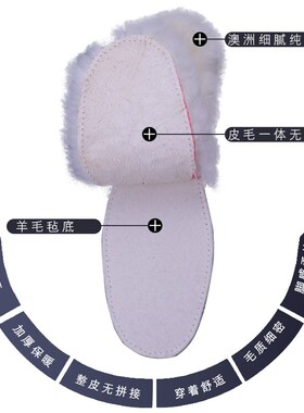 东北零下40度抗寒加厚羊毛鞋垫皮毛一体保暖哈尔滨雪乡旅游装备冬