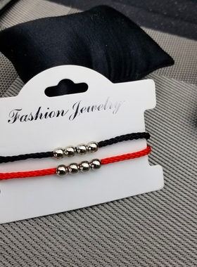 New DIY Charm Bracelet For Friendship Couples 2pcs/set