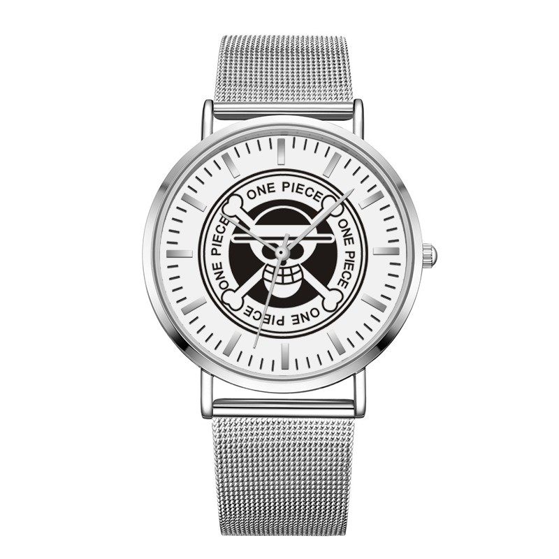 海贼王手表草帽路飞乔巴罗艾斯潮男手表学生考试石英表防水机械表 - 图3