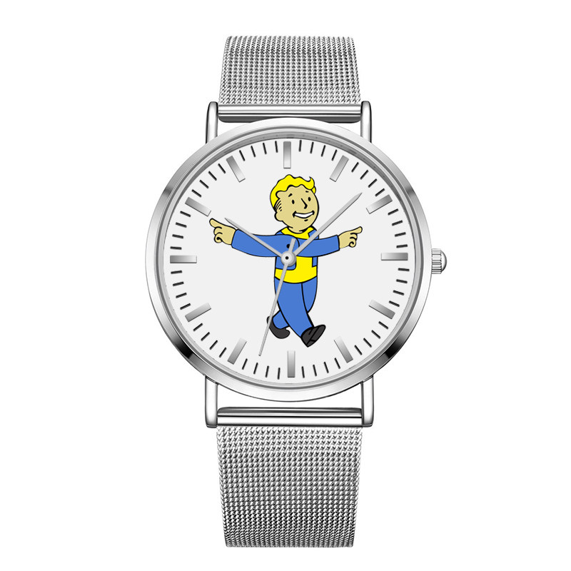 辐射4Fallout 4游戏周边手表111 避难所钢带男士欧美腕表情侣男表,淘宝优惠券,粉丝福利购,淘宝优惠卷